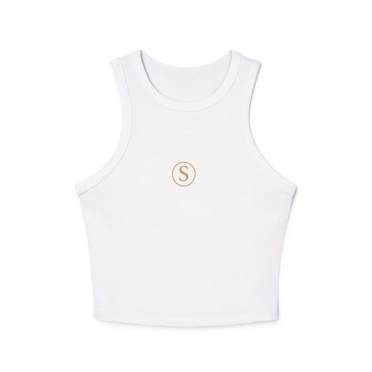 Women's Micro Rib Racer Tank Top