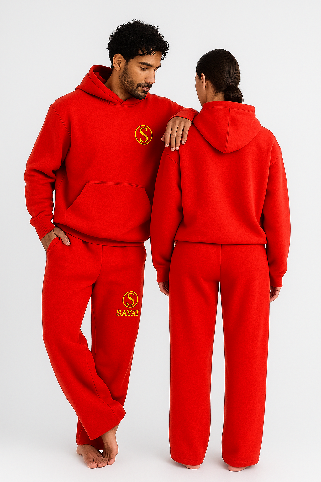 Red Hoodie Set – Sayat Styles