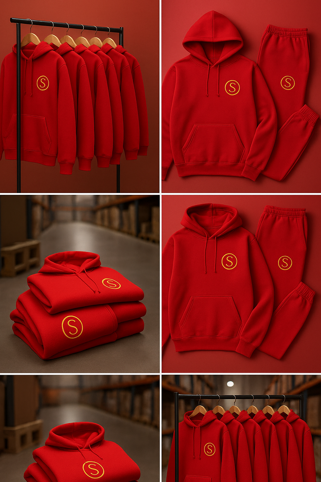 Red Hoodie Set – Sayat Styles