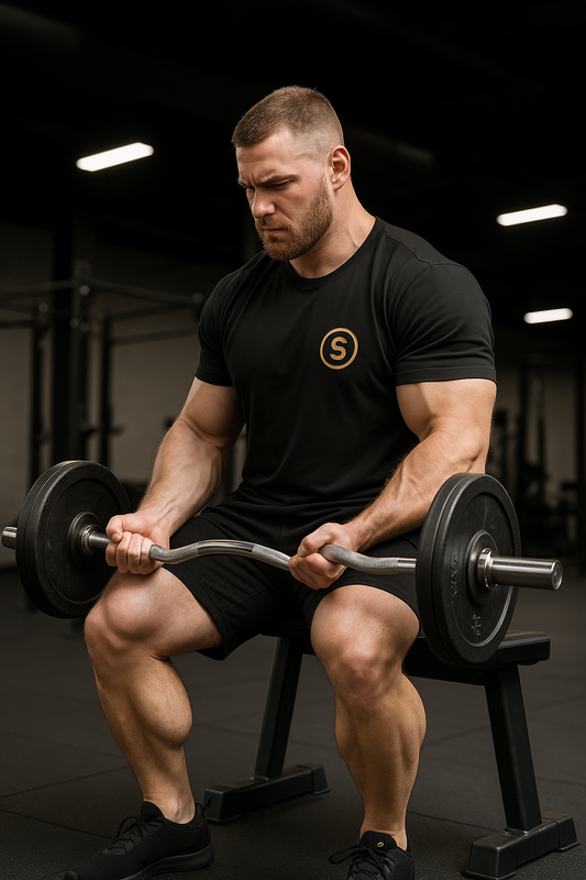 Men's Black &Gold performance T-Shirt